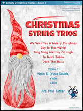 Christmas String Trios - Book 1 P.O.D. cover